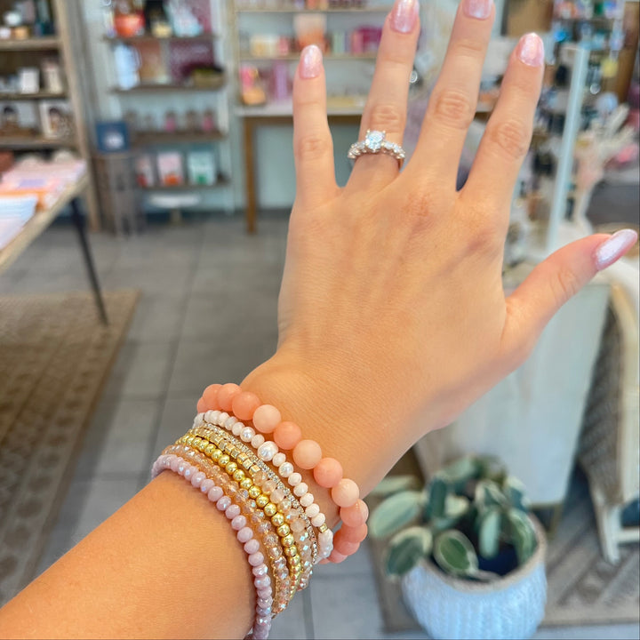 Mixed Bead & Pearl Bracelet