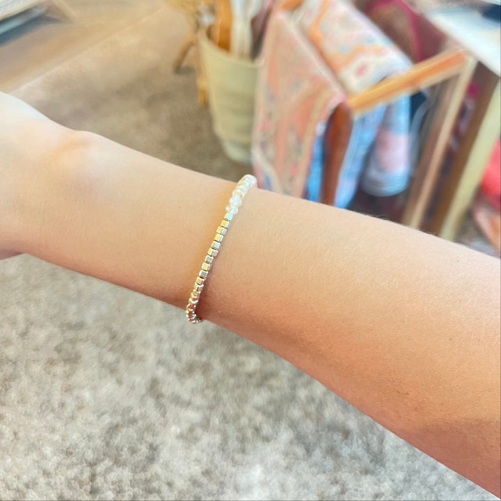 Mixed Rose and Gold Sparkle Bracelet