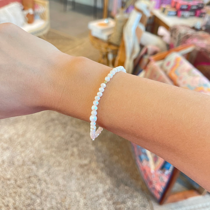 Mixed Bead & Pearl Bracelet