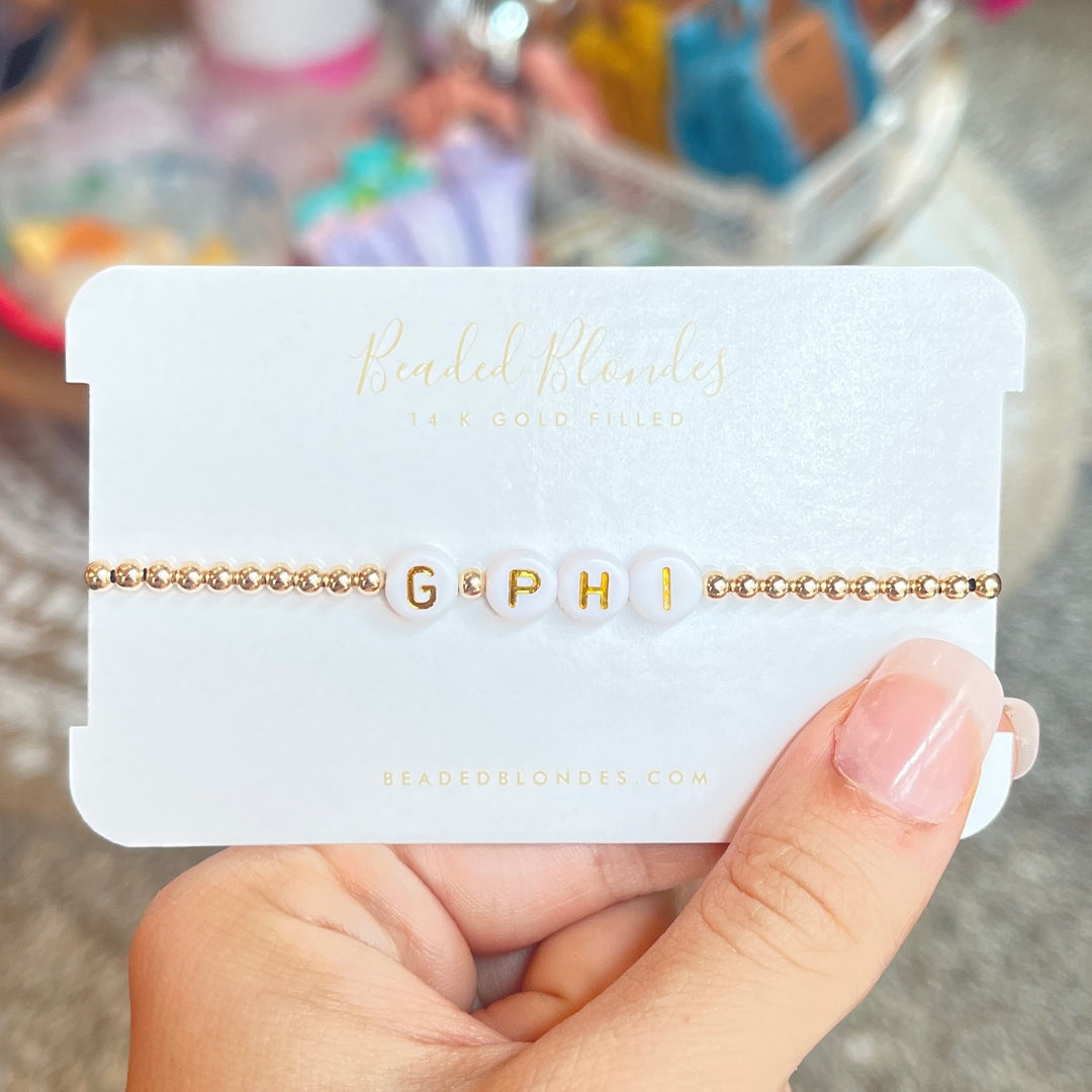 Gamma Phi Bracelet