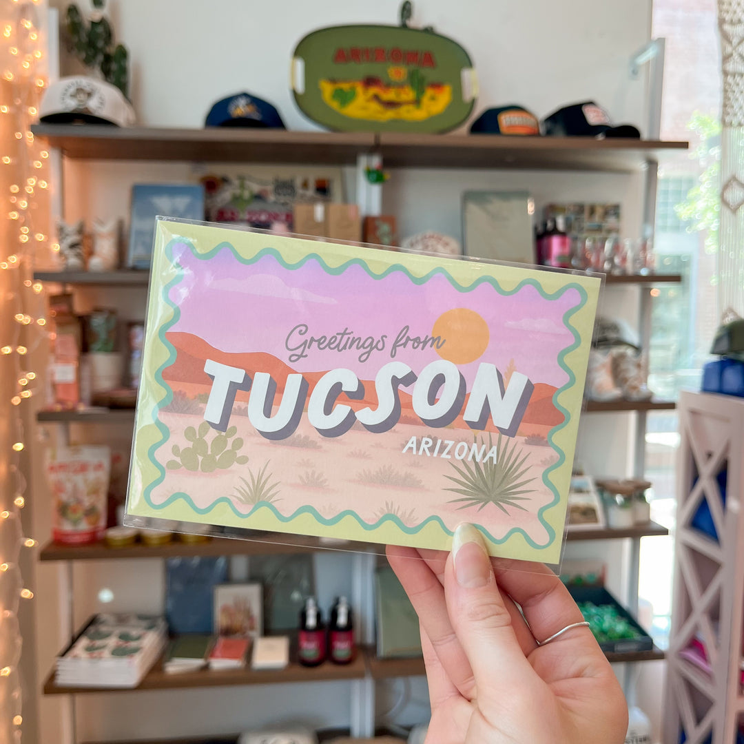Tucson Desert Scenery Postcard