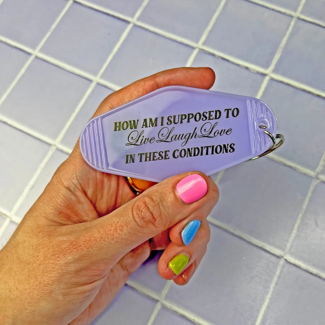 These Conditions Keychain