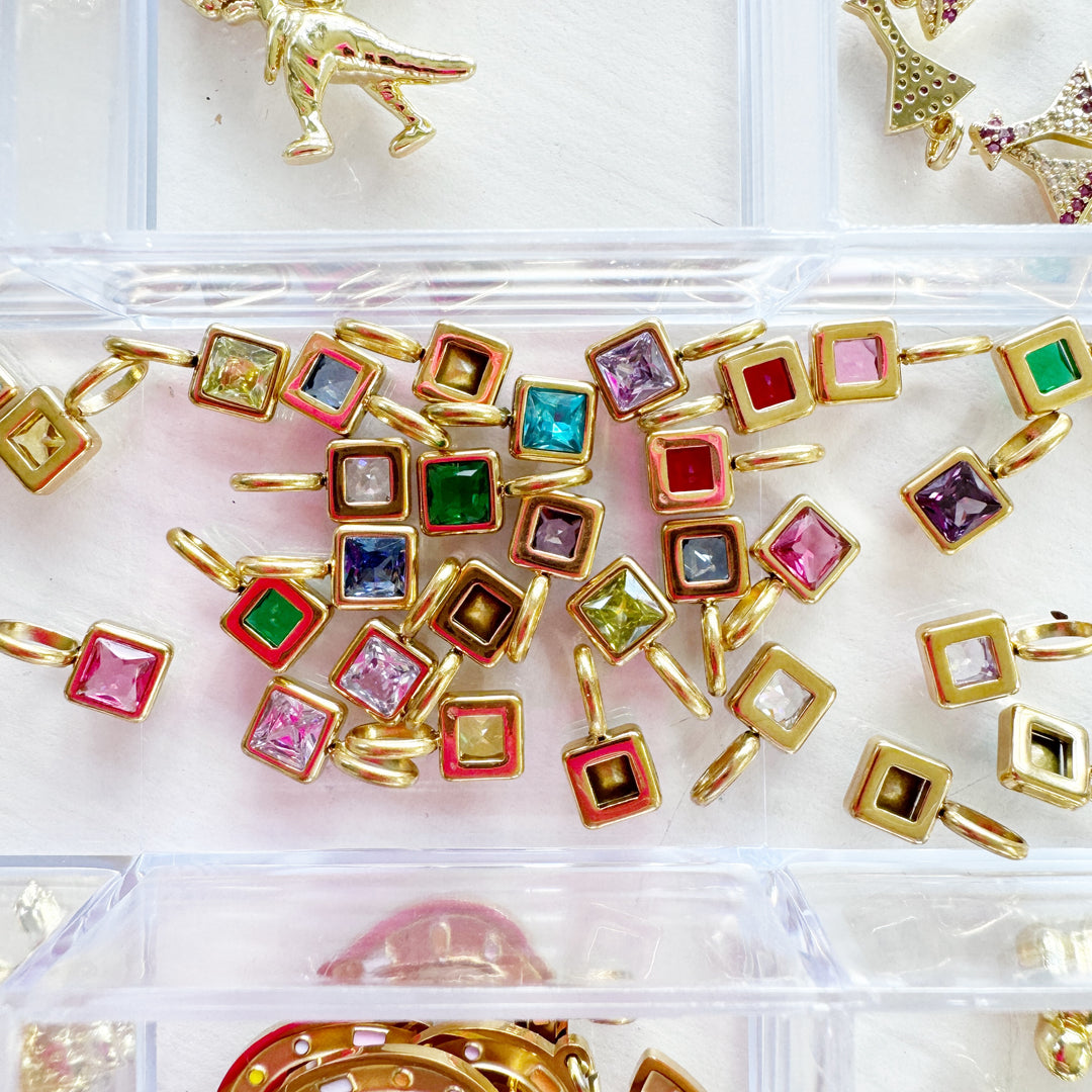 Birthstone Charm, Assorted