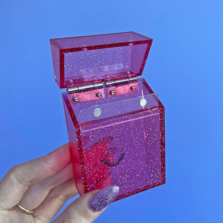 pink cigarette box Pink Glitter Cigarette Box pink cigarette box Pink Glitter Cigarette Box