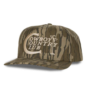 Cowboy Country Club Hat: Mossy Oak Bottomland