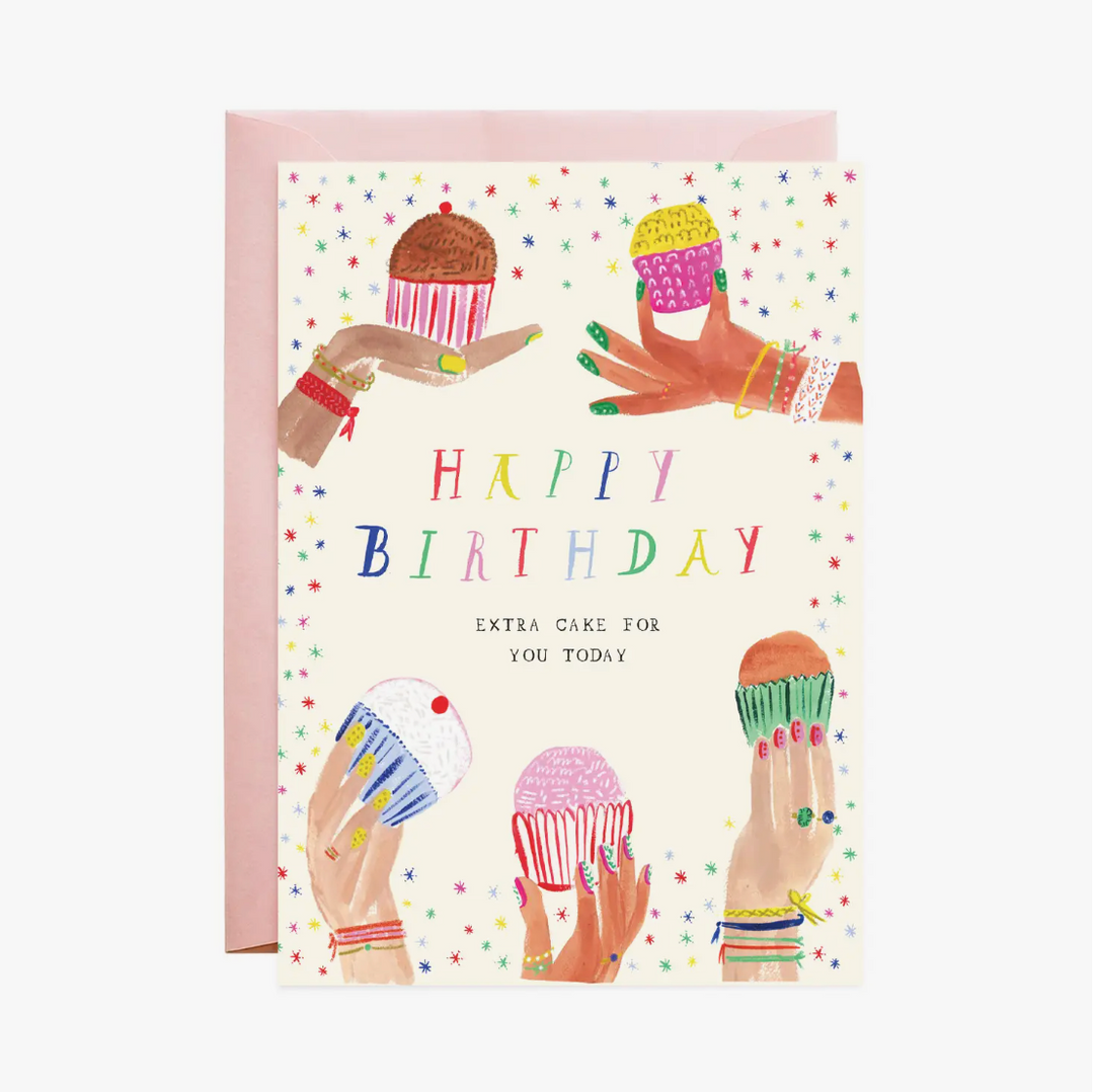 Confetti Cupcakes Card