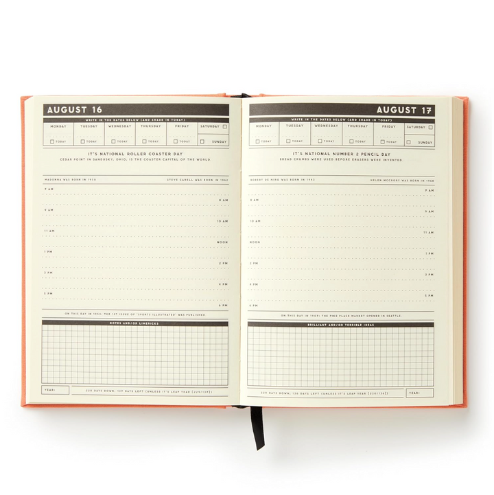 Part-Time Adult Undated Daily Planner