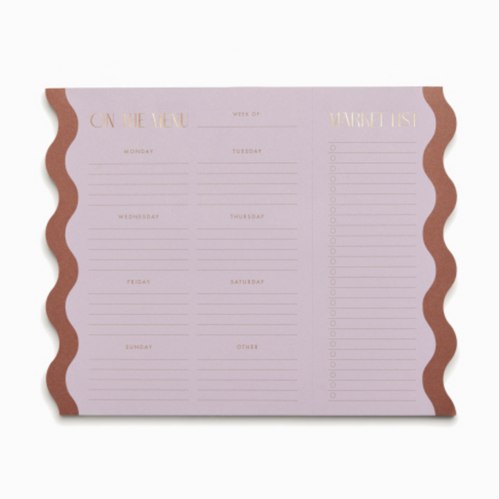 Meal Planner Notepad with Magnets