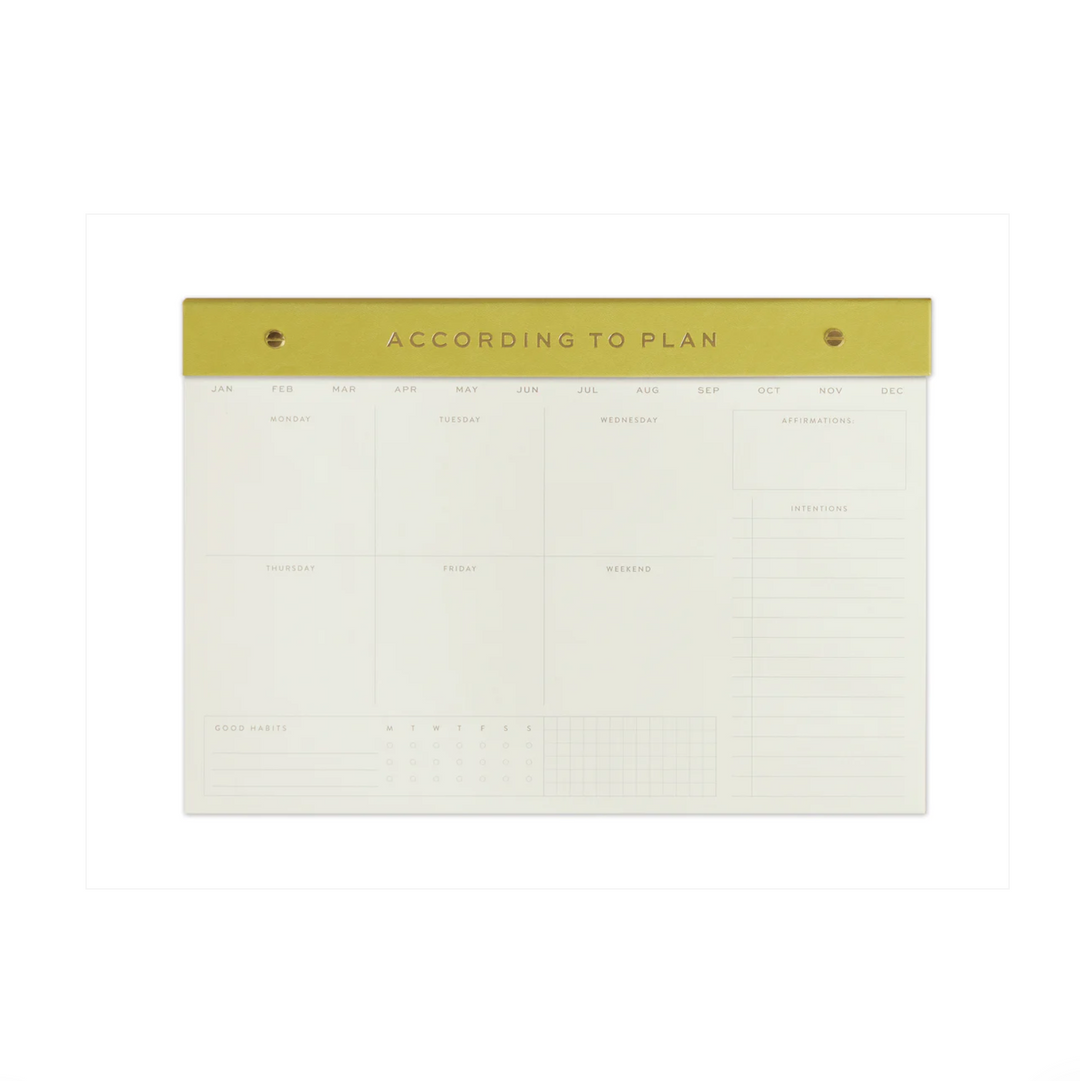 Weekly Postbound Notepad