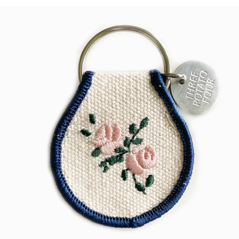 Patch Up Keychain Patch Keychain – Pink Moon