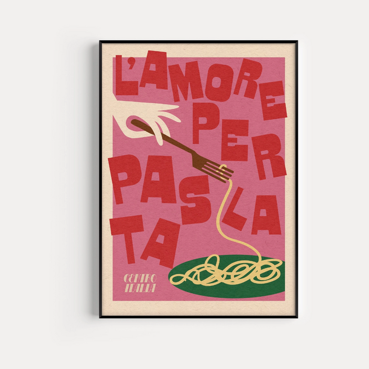 Pasta Love Print