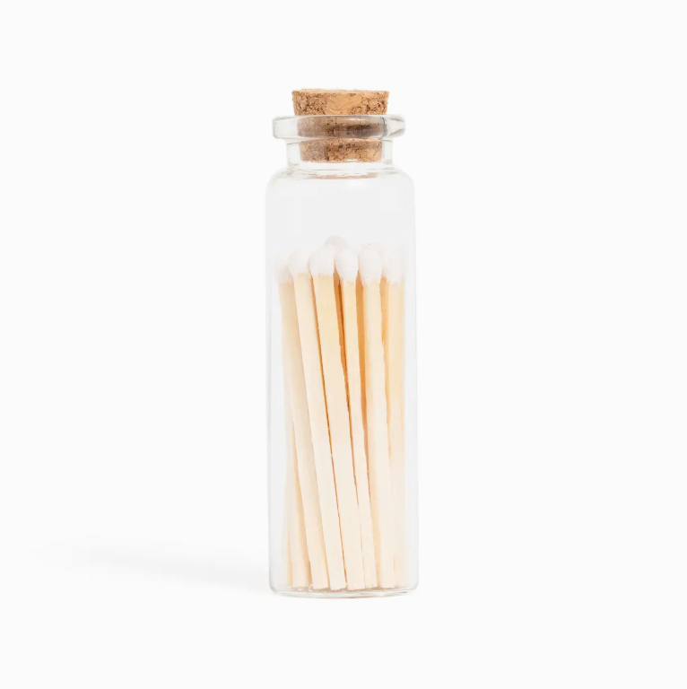 Assorted Matches in Small Corked Vial