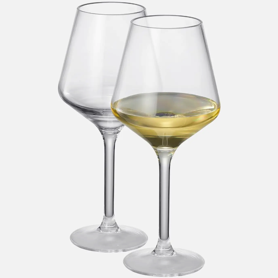 Unbreakable Acrylic Stemmed Wine Glasses