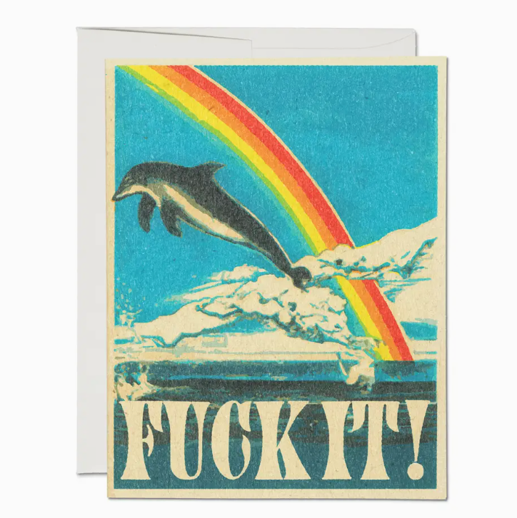 Dolphin Encouragement Greeting Card