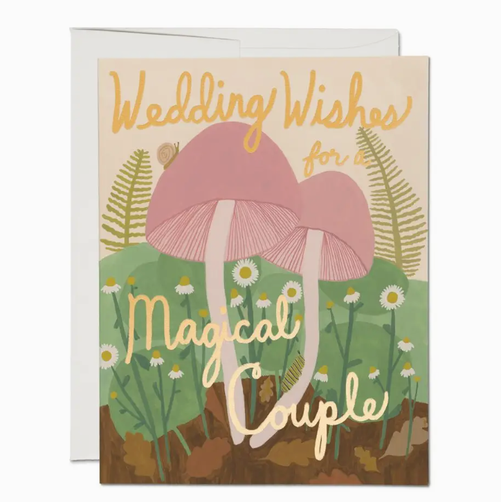 Magical Couple Wedding Greeting Card