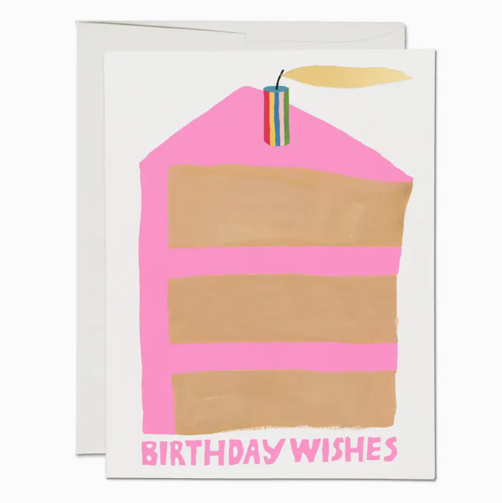 Piece of Cake Birthday Greeting Card