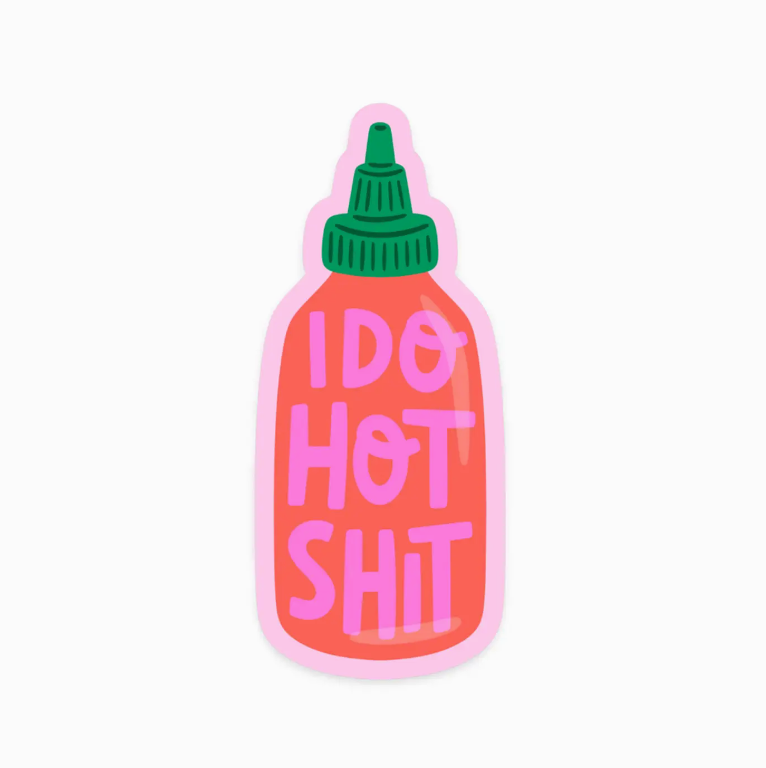 Hot Shit Sticker