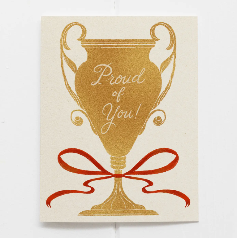 Congratulations Trophy Card