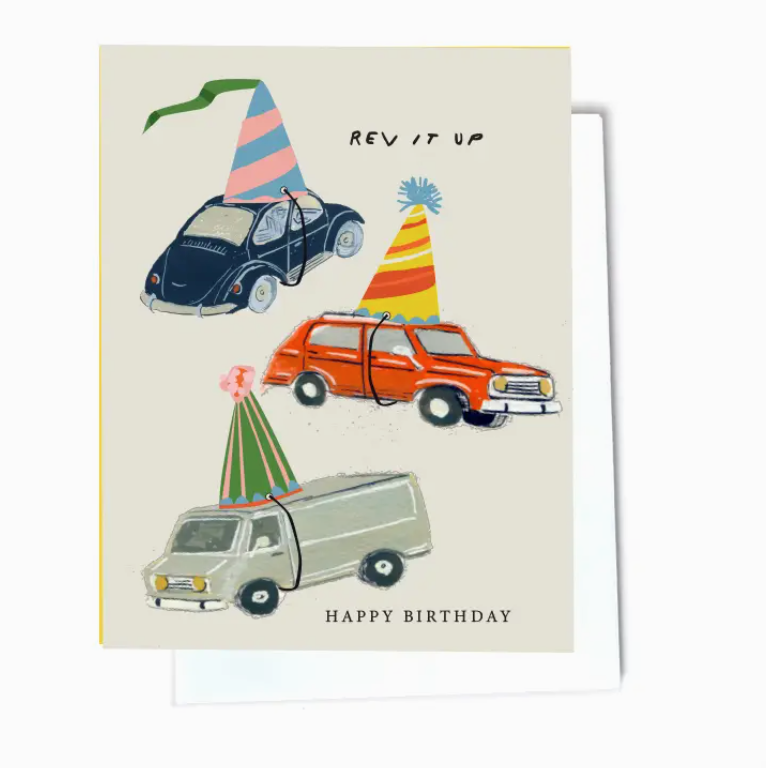 Rev It Up Birthday Card