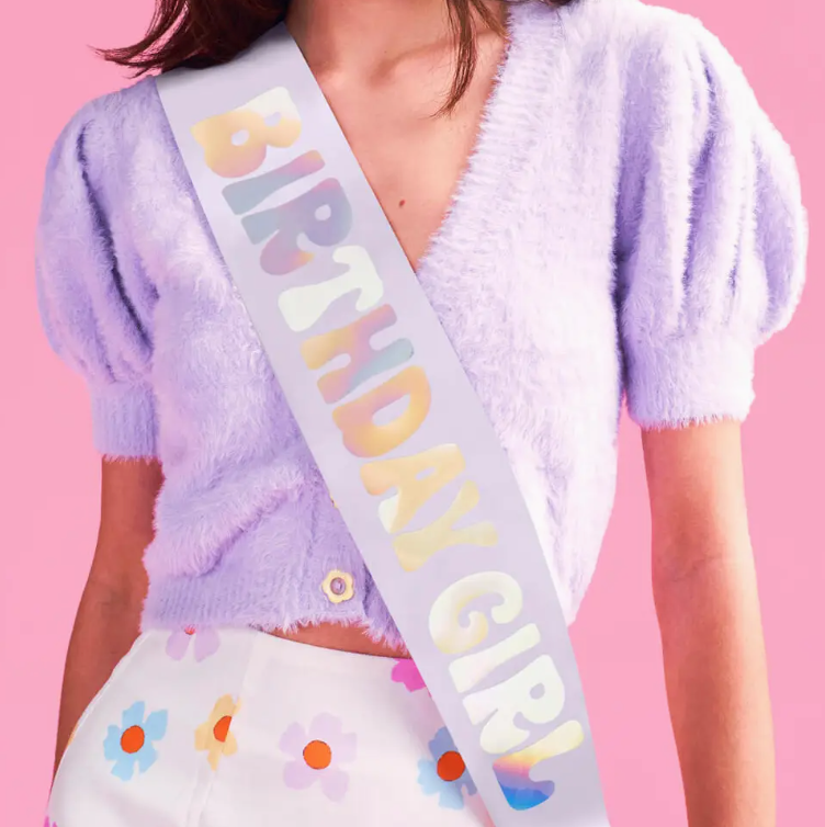 Birthday Sashes