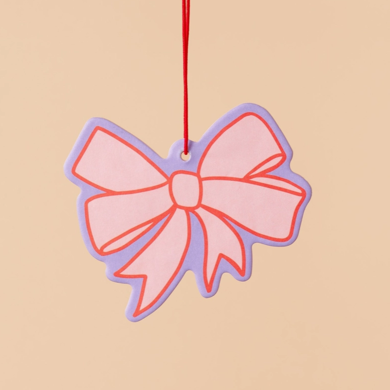 Classic Bow Air Freshener - Cherry