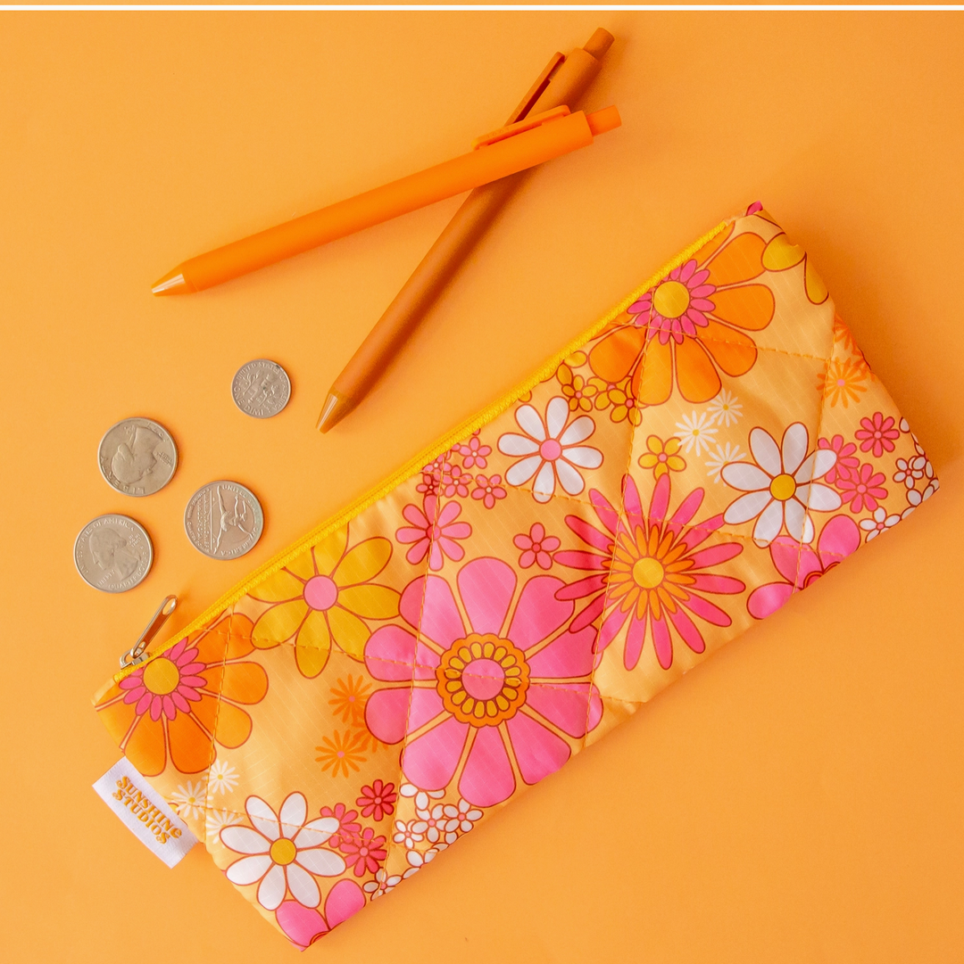 Pencil Pouch | Meadow Flowers
