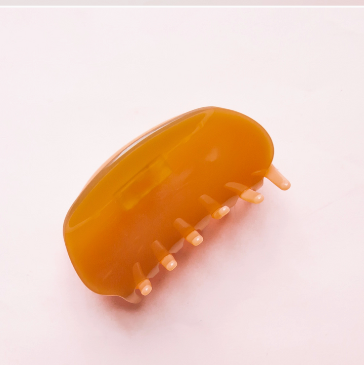 Two-Tone Hair Claw | Apricot