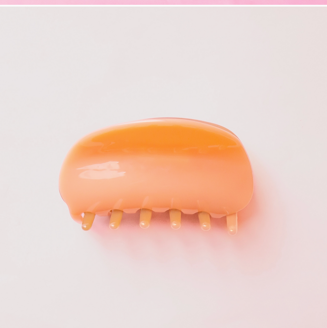 Two-Tone Hair Claw | Apricot