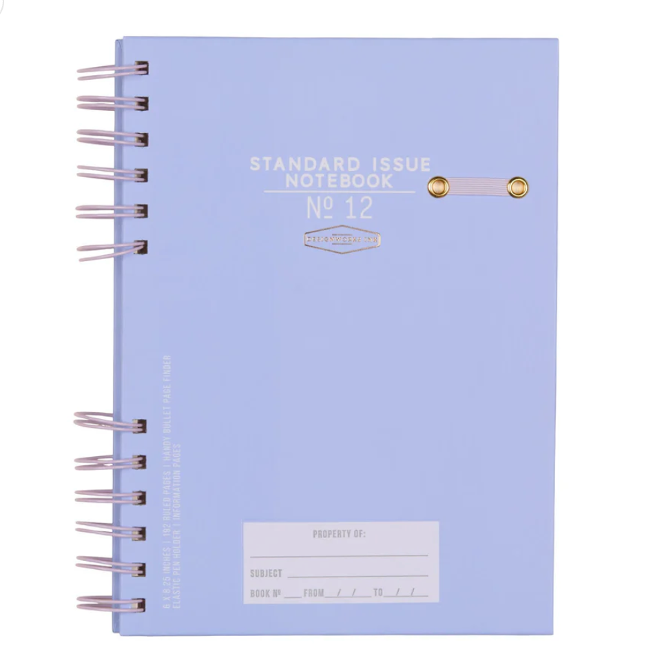 Standard Issue Planner Notebook No. 12 - Lavender + Periwinkle