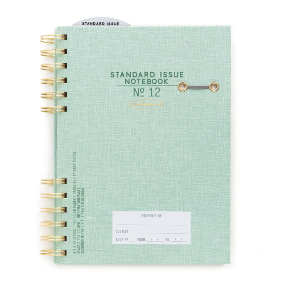 Standard Issue Notebook No.12 - Green