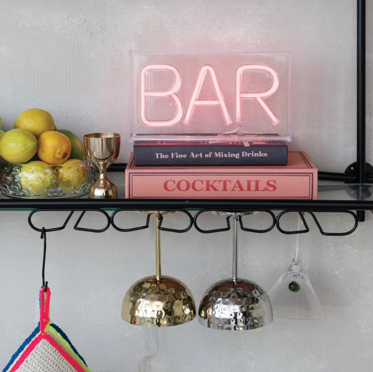 Plastic LED Neon Light with USB Cord "BAR"