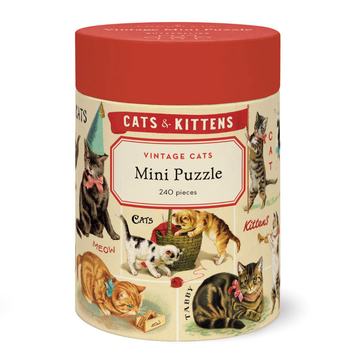 Vintage Cats Mini Puzzle