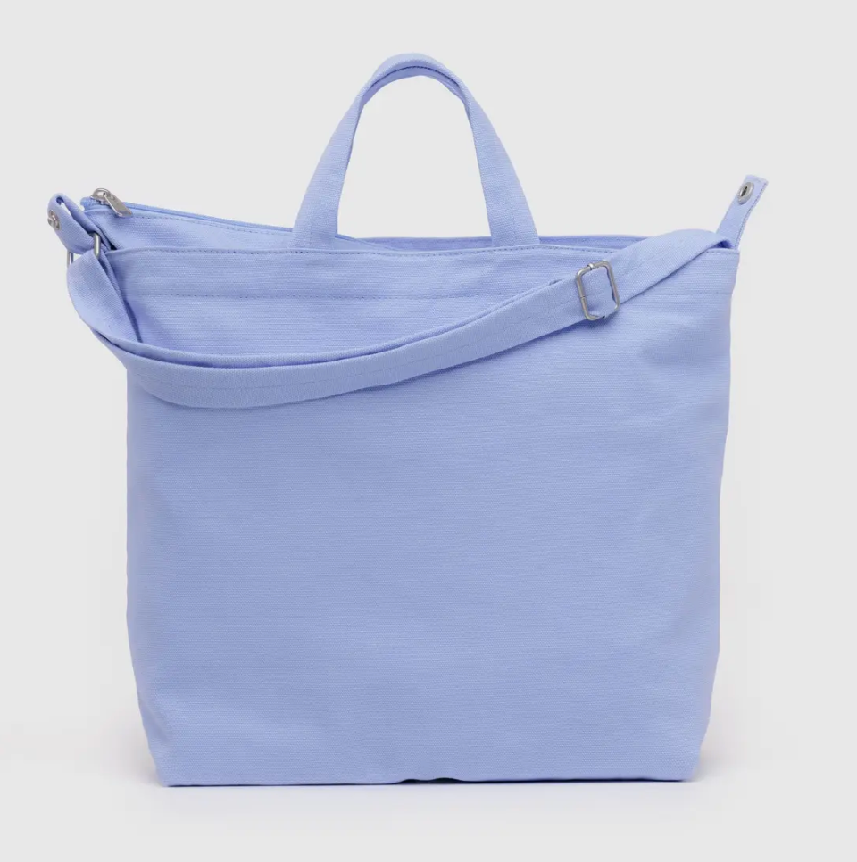 Horizontal Zip Duck Bag - French Blue