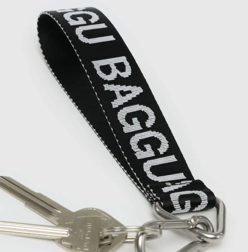 Logo Keychain - Black and White