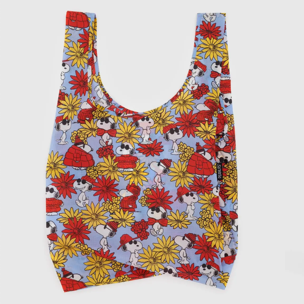 Standard Baggu - Floral Snoopy