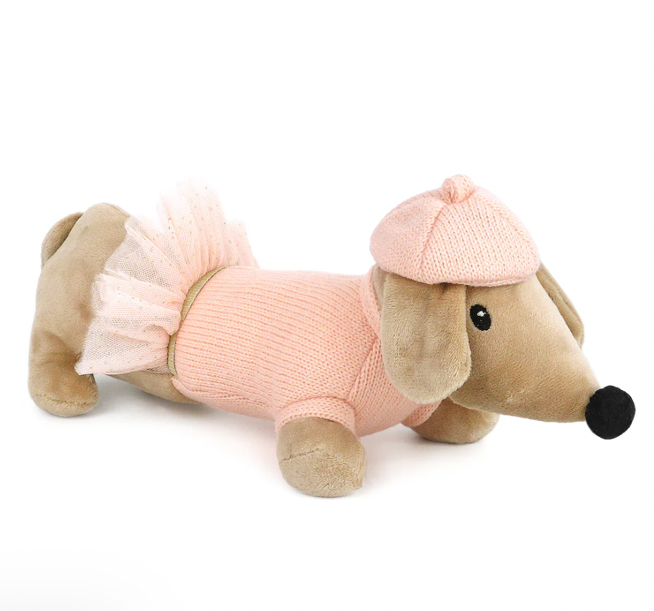 Mon Cheri French Dog Plush Toy