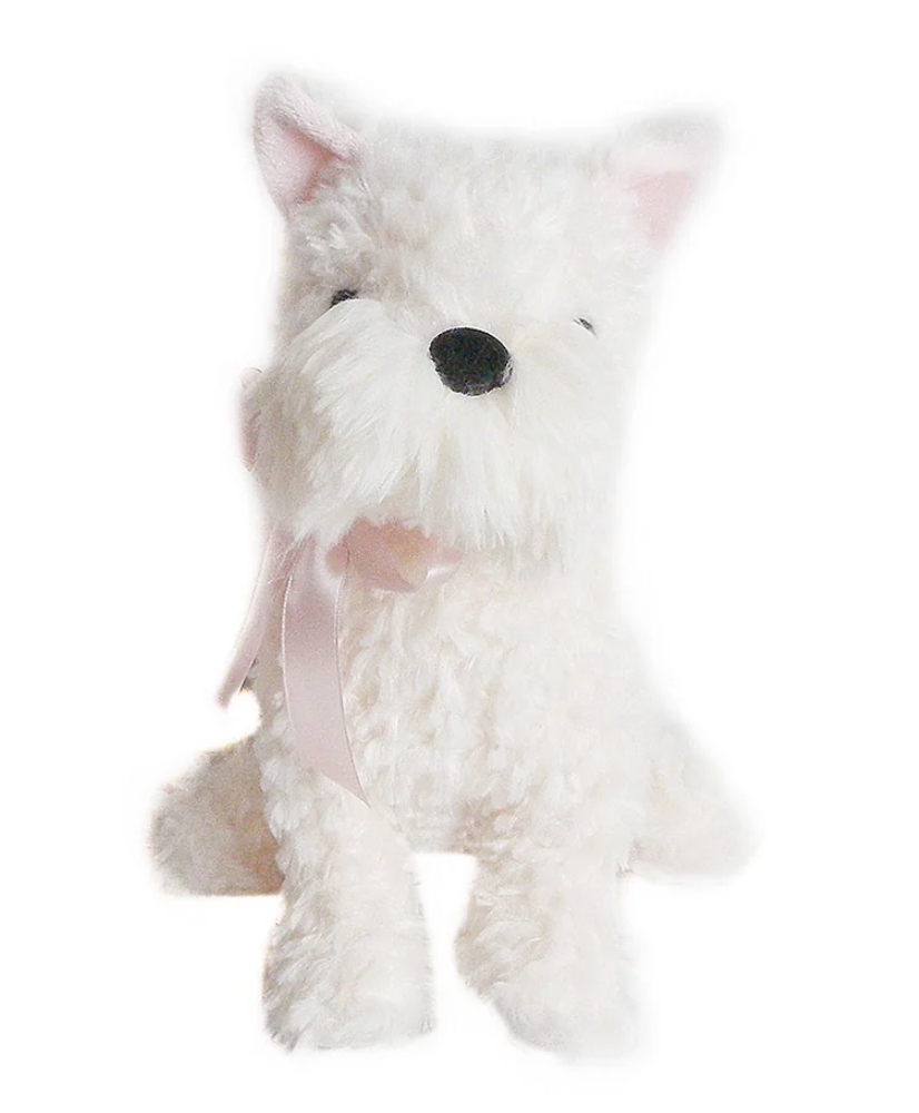Wes Cream Westie Dog Plush - Mon Ami