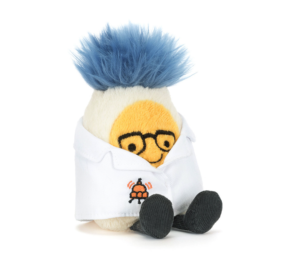 Amuseables Boiled Egg Scientist Outfit