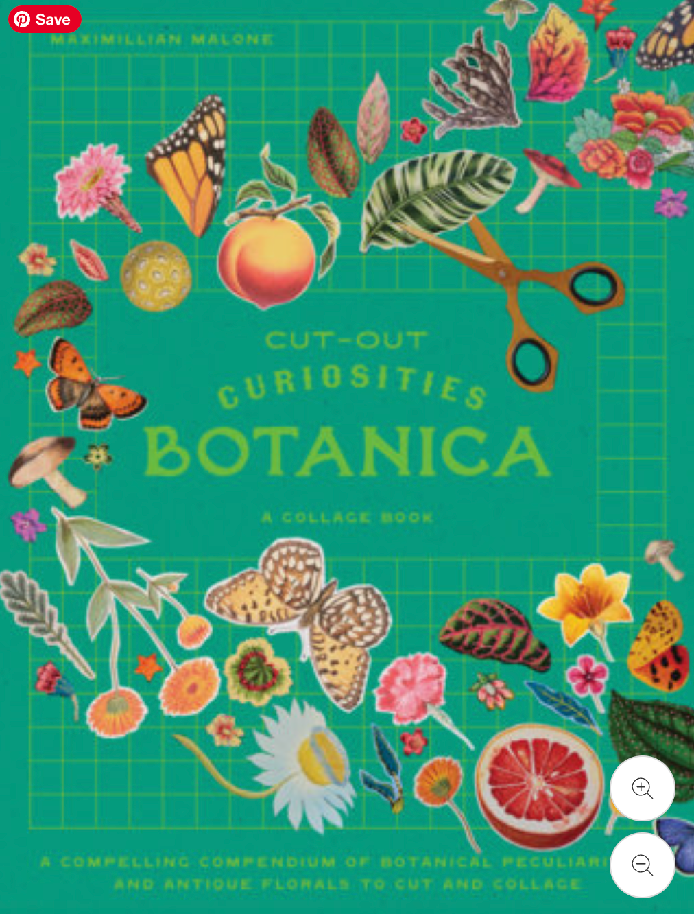 Cut-out Curiosities: Botanica: A Collage Book