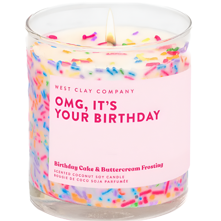OMG, It’s Your Birthday! Sprinkle Candle