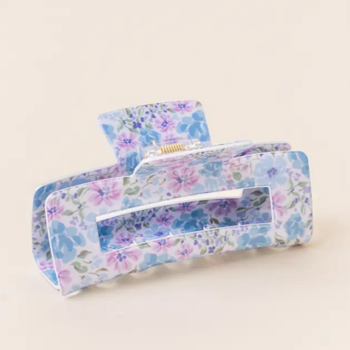 Floral Claw Clip