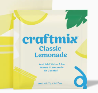 Individual Cocktail Mixers - By Craftmix