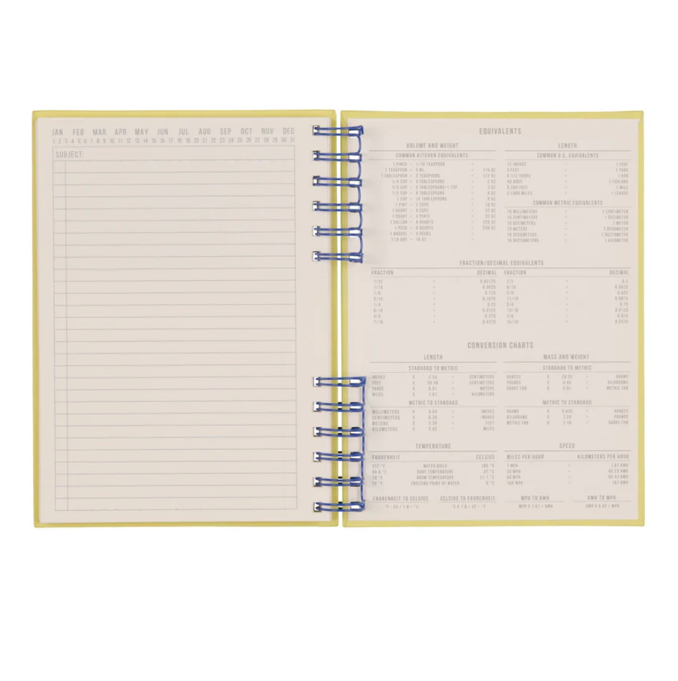 Standard Issue Planner Notebook No. 12 - Cobalt + Citron