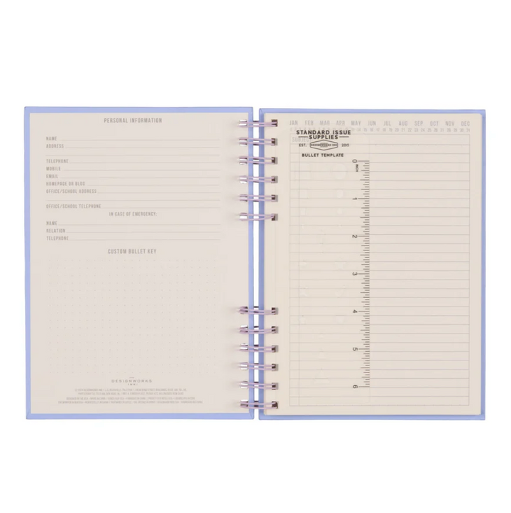 Standard Issue Planner Notebook No. 12 - Lavender + Periwinkle