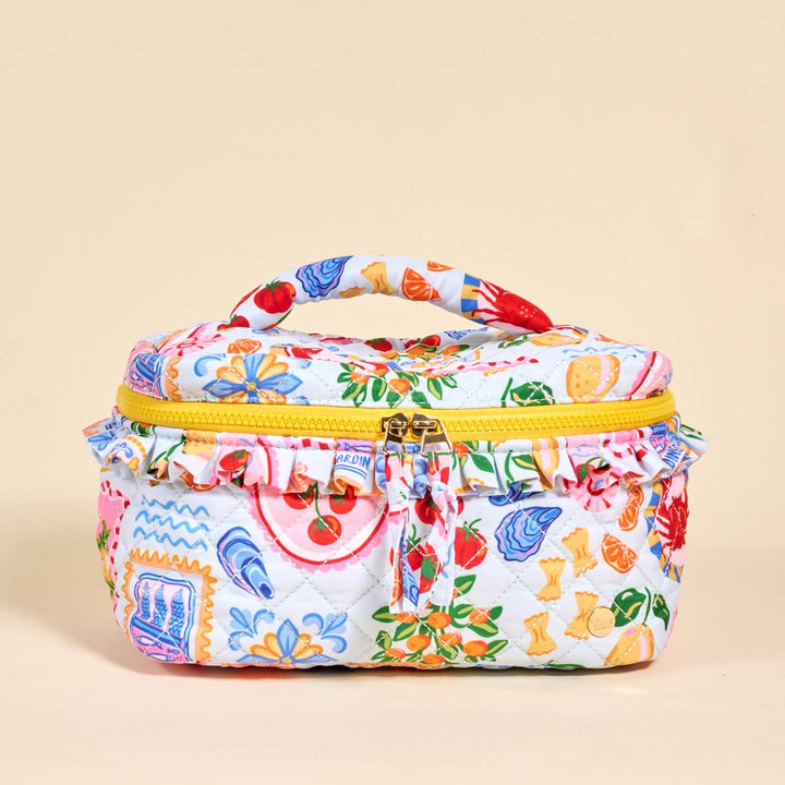 Glam & Go Quilted Cosmetic Bag–Ciao Bella