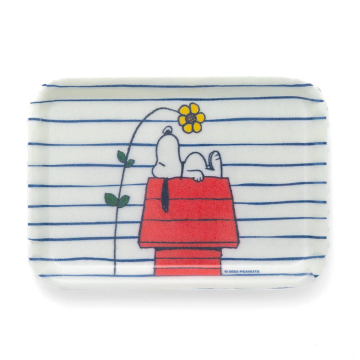 Doghouse Flower Vintage-Style Tray - 3P4 x Peanuts®
