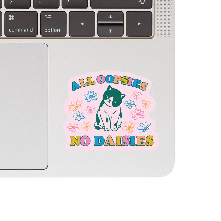 Oopsey Daisy Cat Vinyl Sticker