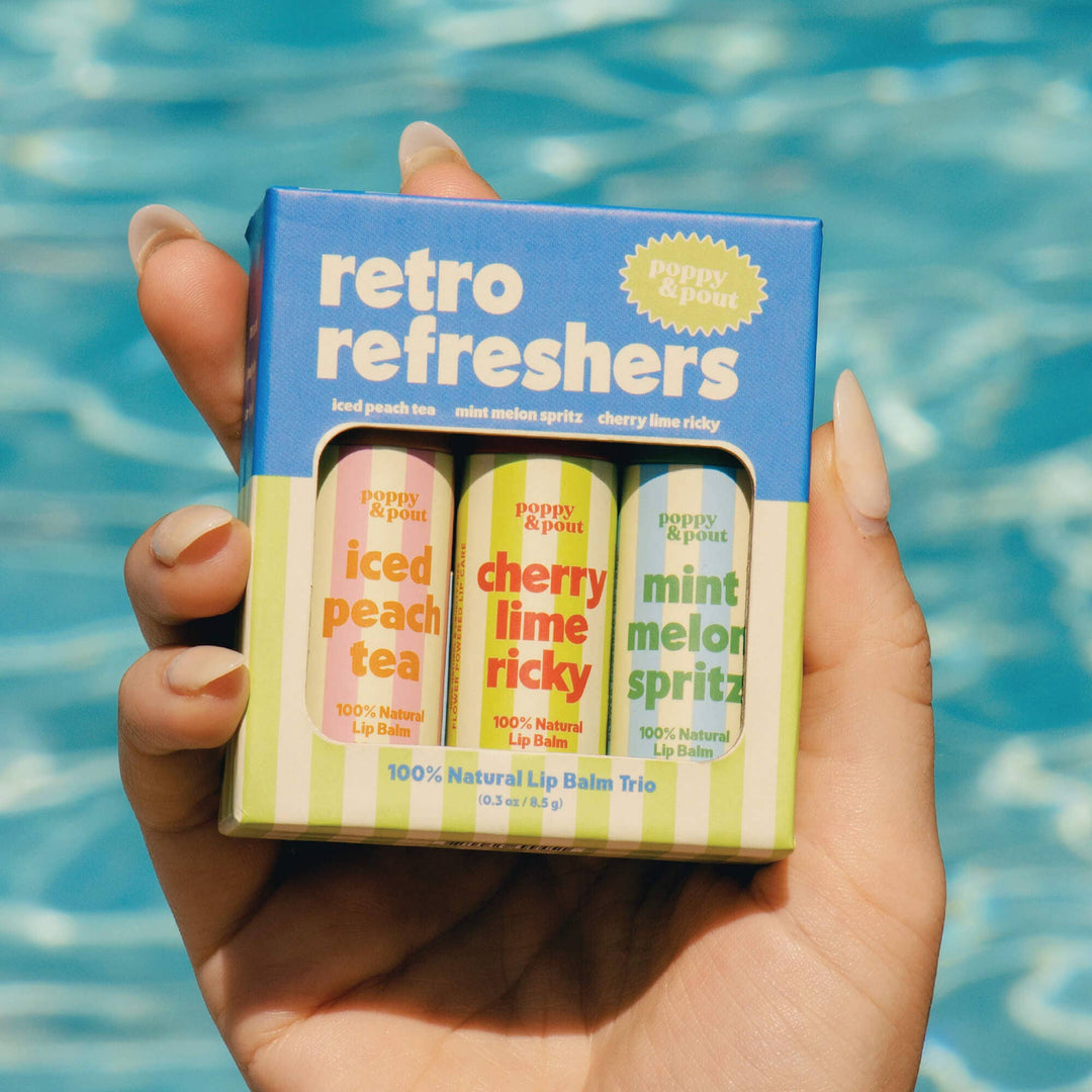 Retro Refreshers Lip Balm Trio - Gift set