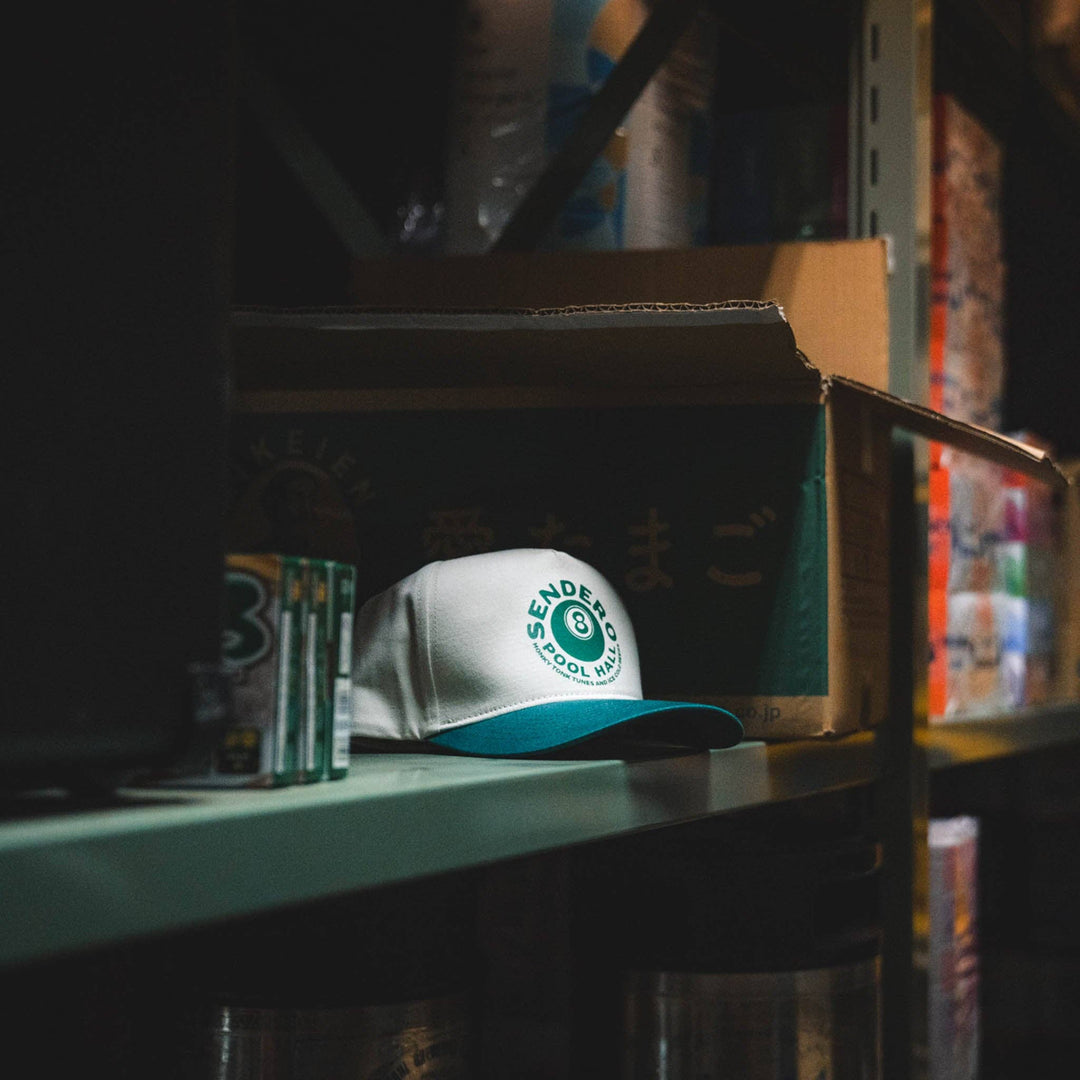 Eightball Hat: White