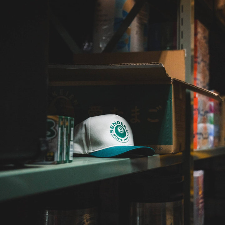 Eightball Hat: White